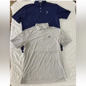 [8 LOT] Peter Millar Summer Comfort Polo Shirt Mens Large